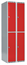 Bild 2 Skåp delad dörr, 2 fack i höjd, B600 