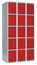 Bild 2 Skåp delad dörr, 5 fack i höjd B900