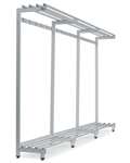 1-sidig Garderobstativ 301