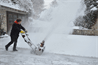 Bild 3 Snöslunga, borstlös motor